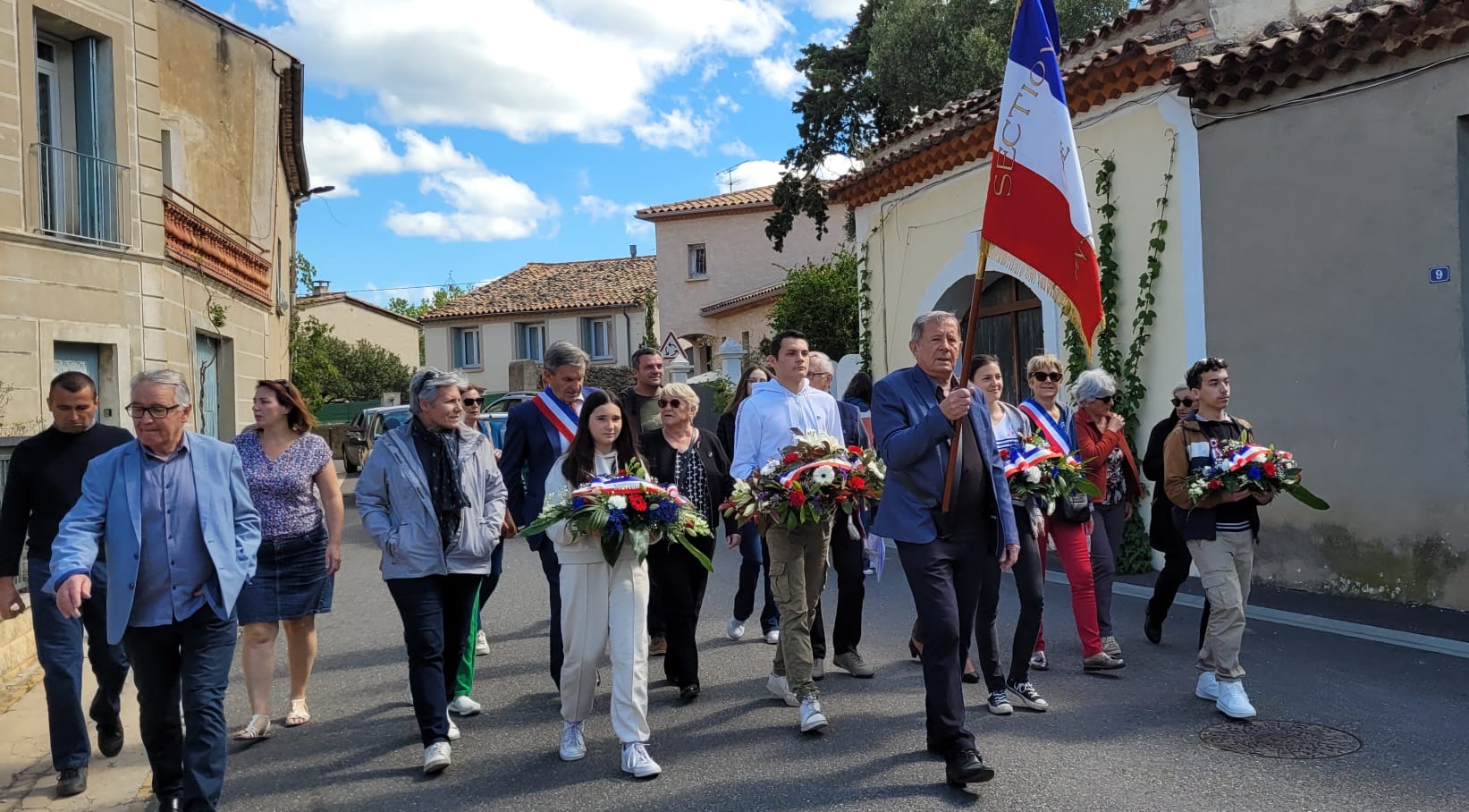 Trés belle commémoration - Montpeyroux - Hérault