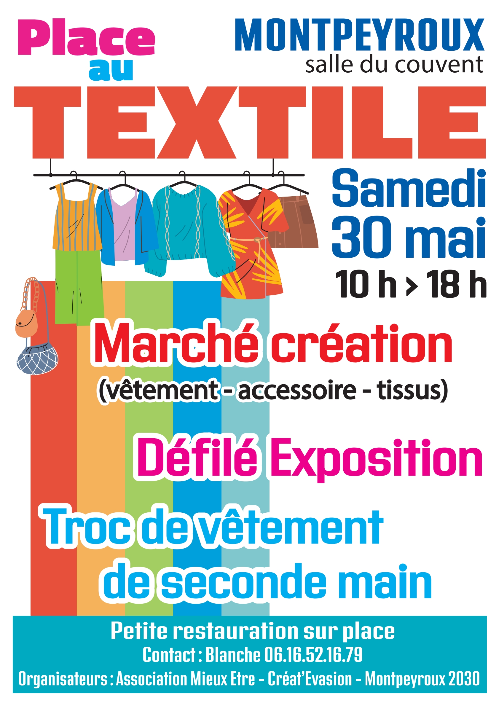 Place au textile 30 mai 2026